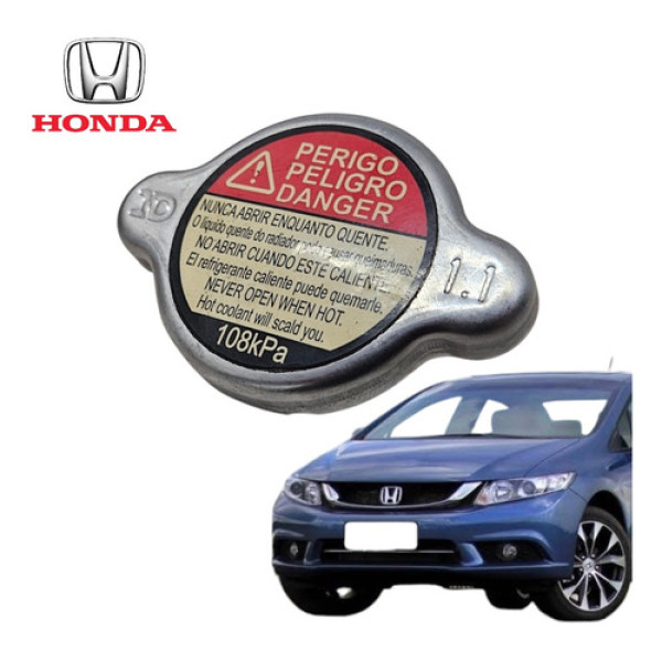 Tampa Reservatorio Água Radiador Honda Civic 2.0 G10 2020