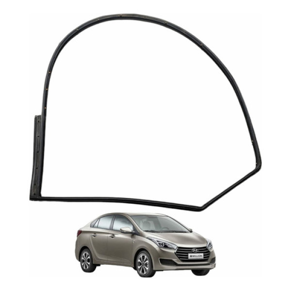 Borracha Porta Traseira Direita Hyundai Hb20s Premium 2018