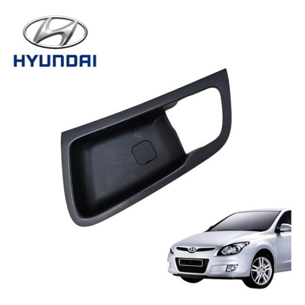 Moldura Maçaneta Traseira Direita Hyundai I30 2.0 Gls 2009 - Preto - Traseira