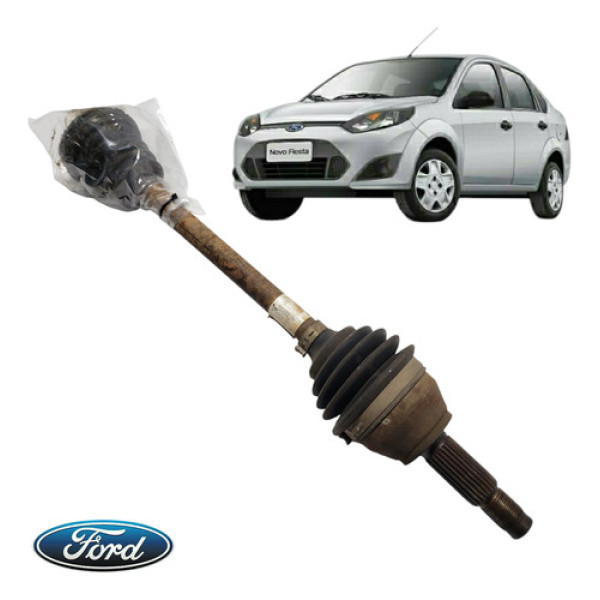 Eixo Homocinética Esquerdo Ford Fiesta 1.0 2010 A 2012