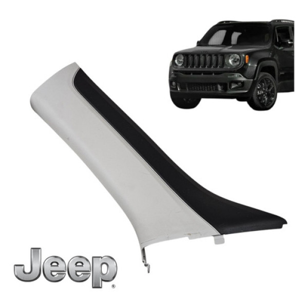 Acabamento Coluna Parabrisa Jeep Renegade Flex 2016 A 2020