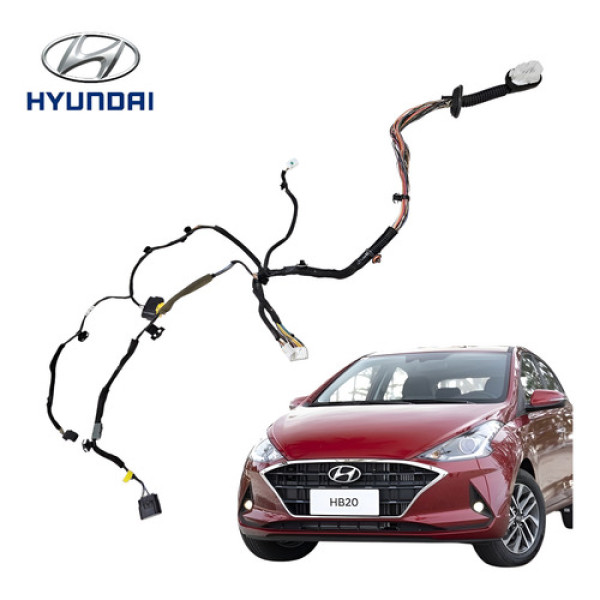 Chicote Porta Dianteira Esquerda Hyundai Hb20s 2020 A 2022
