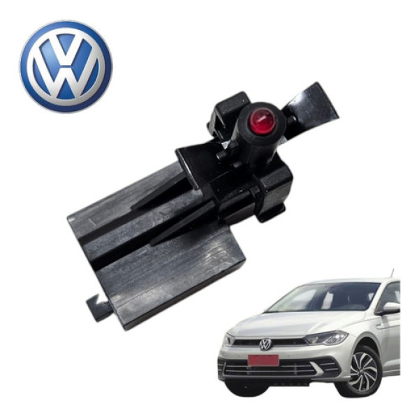 Lâmpada Luz Alarme Porta Lado Motorista Vw Polo Track 2025 Vermelha
