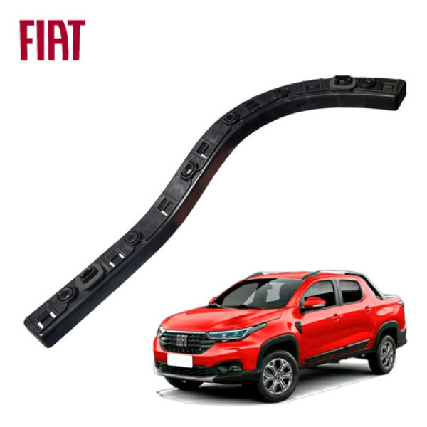 Guia Parachoque Traseiro Direito Fiat Strada 2020 A 2023 
