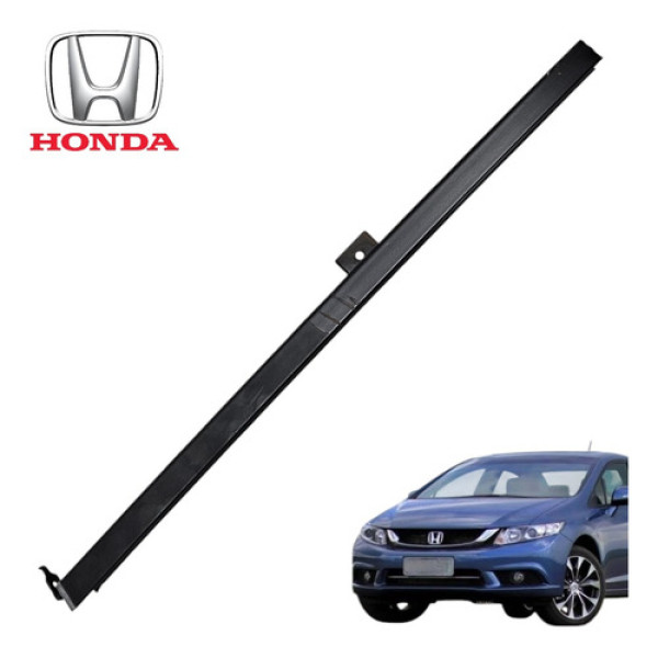 Guia Vidro Porta Traseira Esquerda Honda Civic G9 Exr 2015 Preto