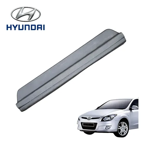 Soleira Porta Dianteira Direita Hyundai I30 2.0 Gls 2009 Ori Preto