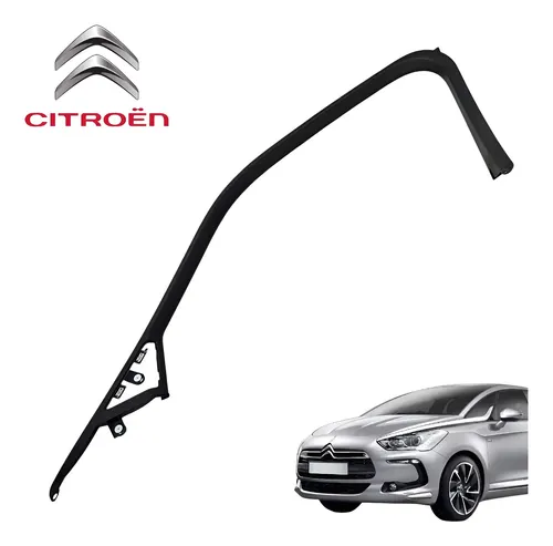Friso Interno Porta Dianteira Direita Citroën Ds5 Thp 2014 Preto