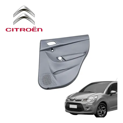 Forro Porta Traseira Direita Citroen C3 2012 A 2016