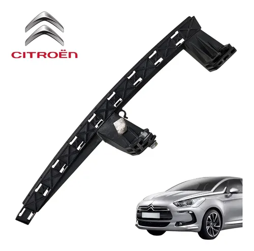 Guia Vidro Dianteira Esquerda Citroën Ds5 Thp 2013 A 2016 Preto