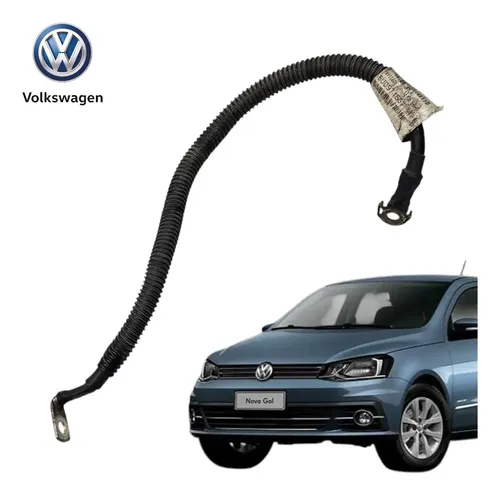 Cabo Negativo Bateria Vw Gol Voyage 1.0 G7 G8 2017 A 2021