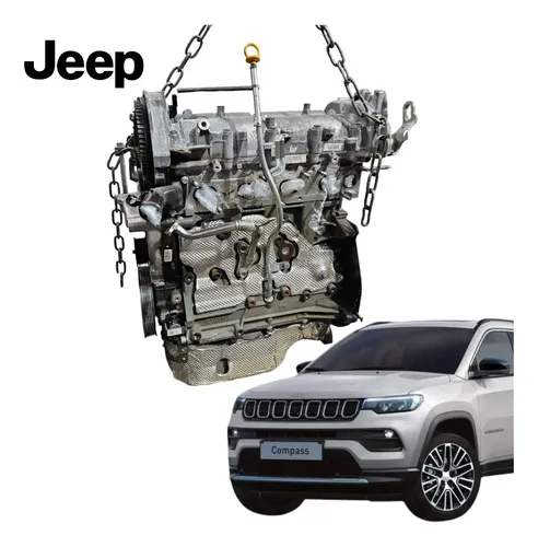 Motor Parcial Jeep Compass 2.0 Diesel 2022 C/ Arla 53 Mil Km